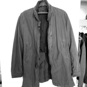 John Varvatos Star Army Trench / greenish grey